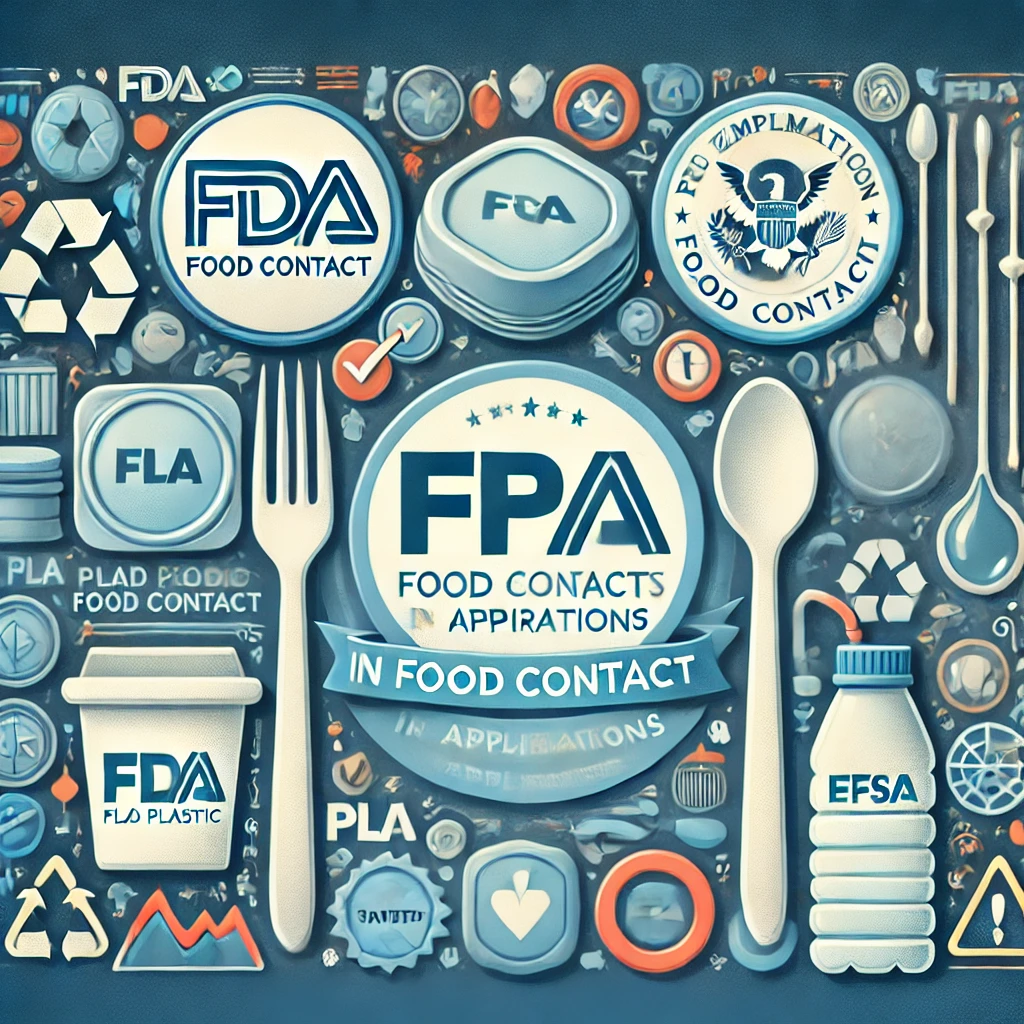 FDA and EFSA Regulations and Approvals regarding PLA plastic