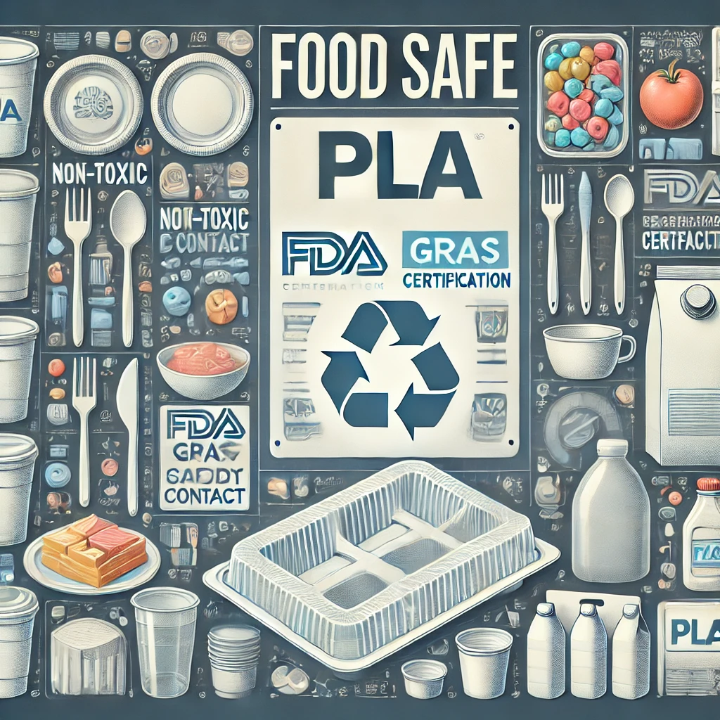 Is PLA Plastic Food Safe? Yes, PLA is generally foodsafe