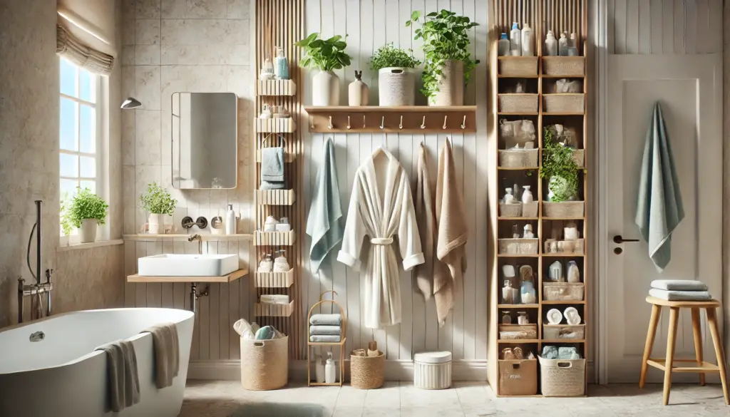 How to Organize Bathroom Toiletries? Tip 5: Utilize Vertical Space