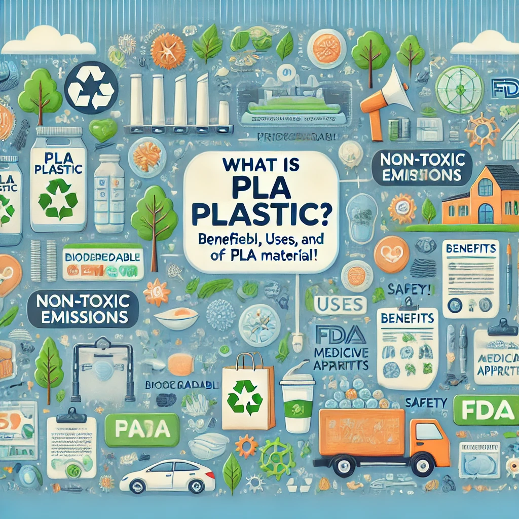 What is PLA Plastic? Benefits, Uses, and Safety of PLA Material!