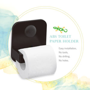 Traceless Wall-Mounted Toilet Paper Holder | No-Drill & Waterproof